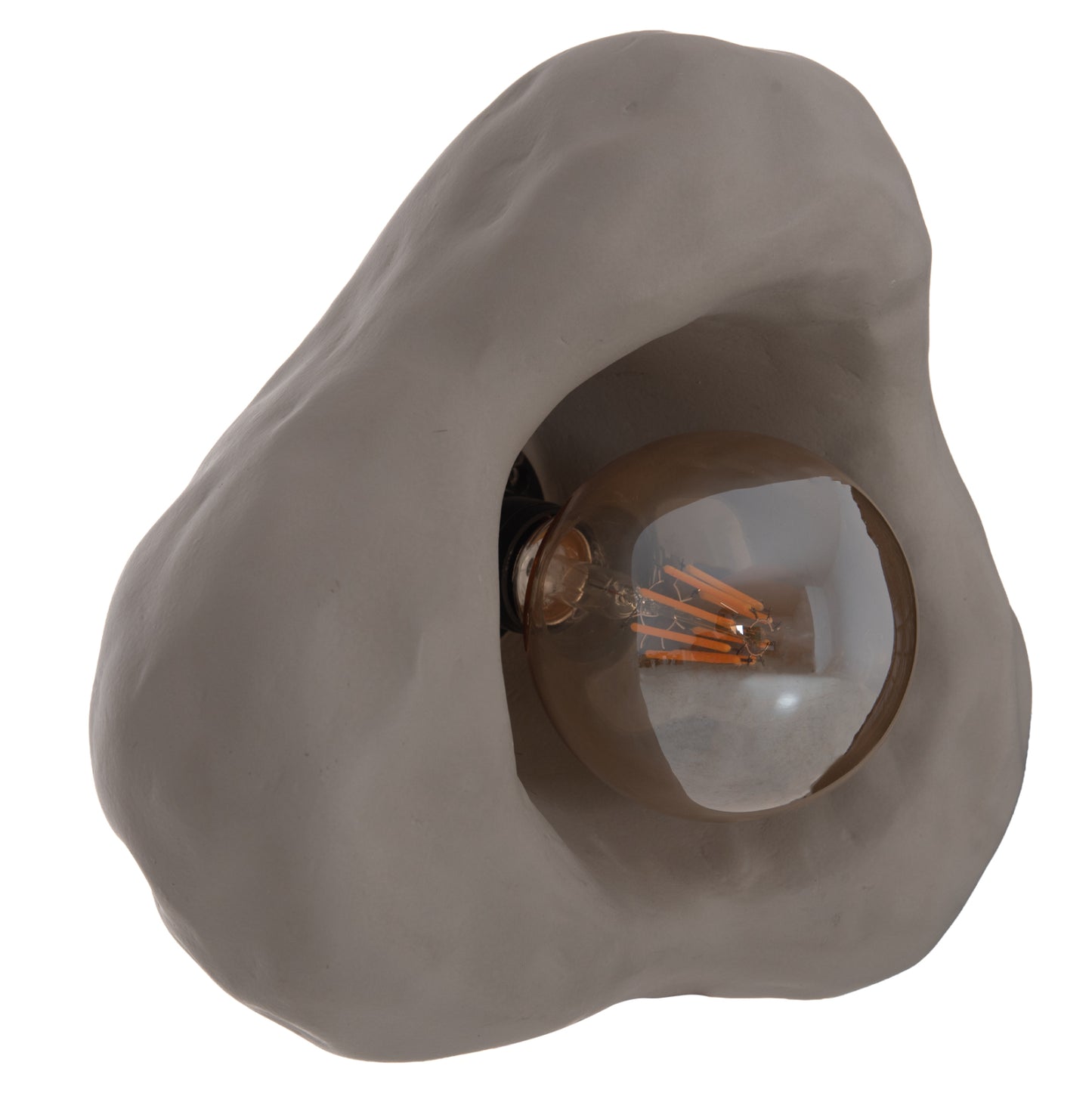 Wall Sconce Luxon Hm4701.03s Fiber Cement In Grey 28x15x25hcm.