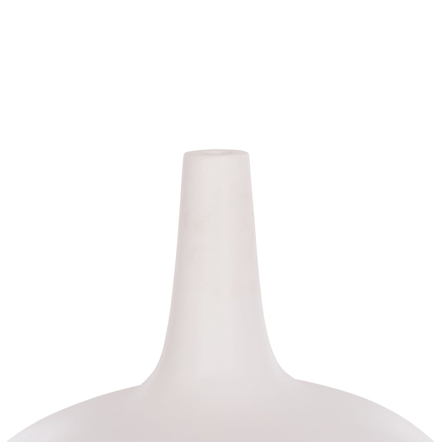 Table Decorative Vase Deni Hm4663.02m Fiber Cement In White--Φ30x29.5hcm