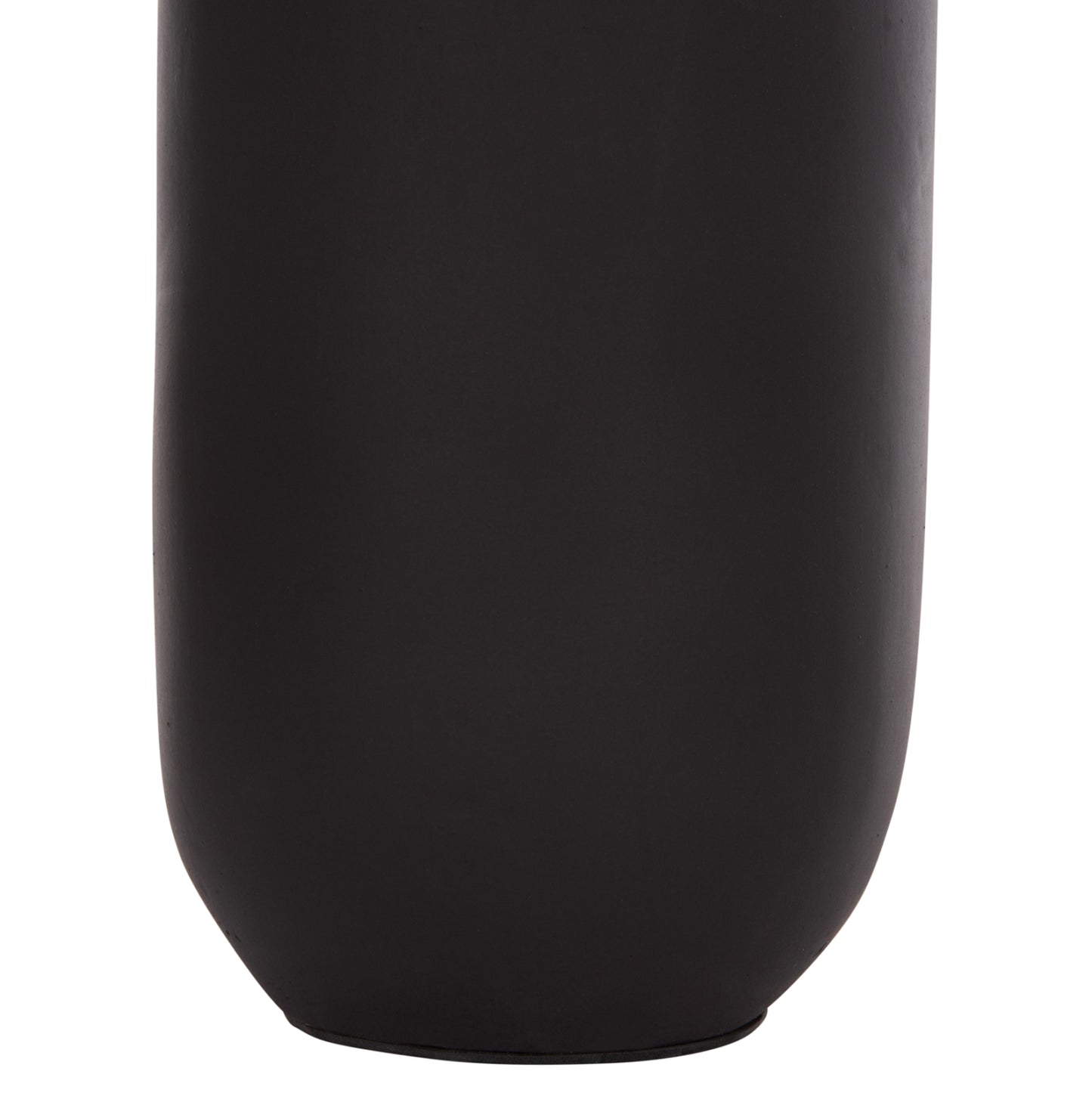 Table Decorative Vase Cammer Hm4687.01m Terracota In Black--Φ13x34hcm.