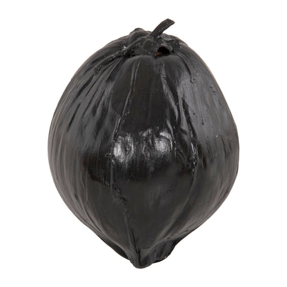 Table Decoration Hm4326.02 Coconut In Black Color 20x20x20hcm.