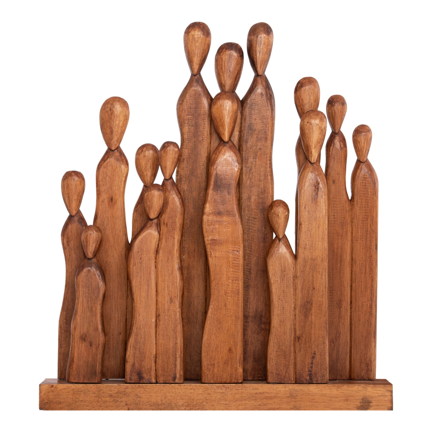 Table Decoration Primate Hm4415 Albasia Wood 68x10x76hcm.