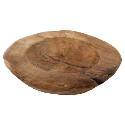 Table Decor Bowl Yoki Hm9627 Teak Wood Φ29x6hcm.