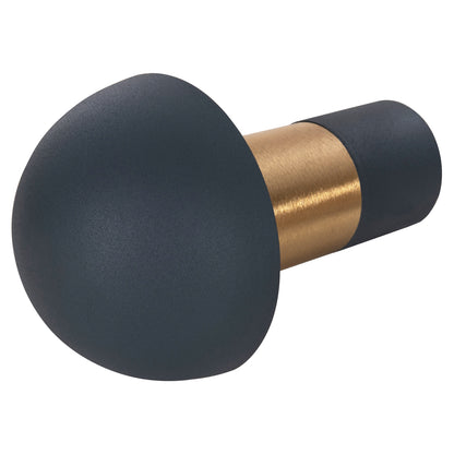 Table Lamp Pune Hm4245.05 Metal In Anthracite Blue-gold Φ20,5x32,5hcm.