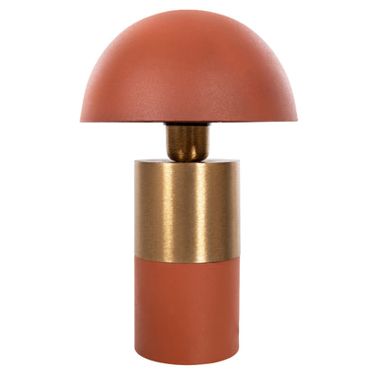 Table Lamp Pune Hm4245.08 Metal In Orange-gold Φ20,5x32,5hcm.