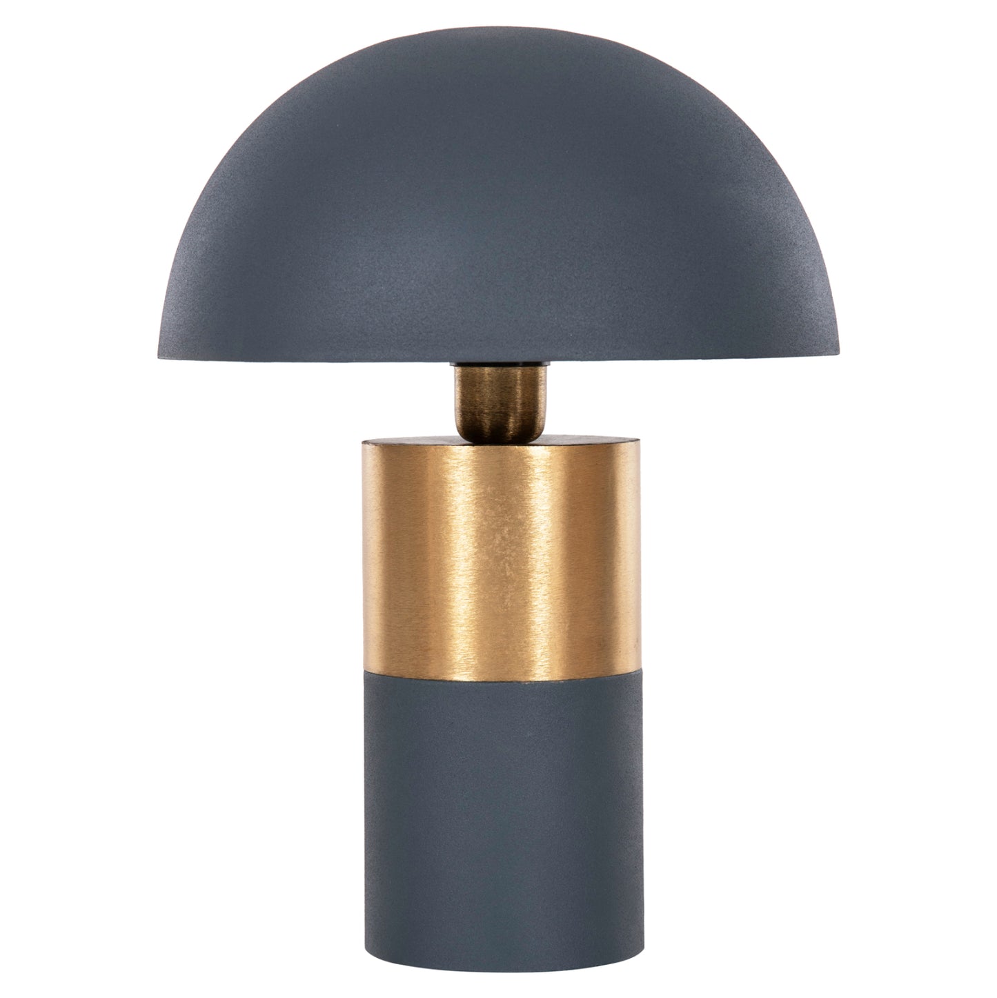 Table Lamp Pune Hm4253.05 Metal In Anthracite Blue-gold Φ31x41.5hcm.