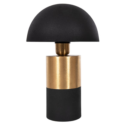 Table Lamp Pune Hm4254.04 Metal In Black-gold Φ20,5x32,5hcm.