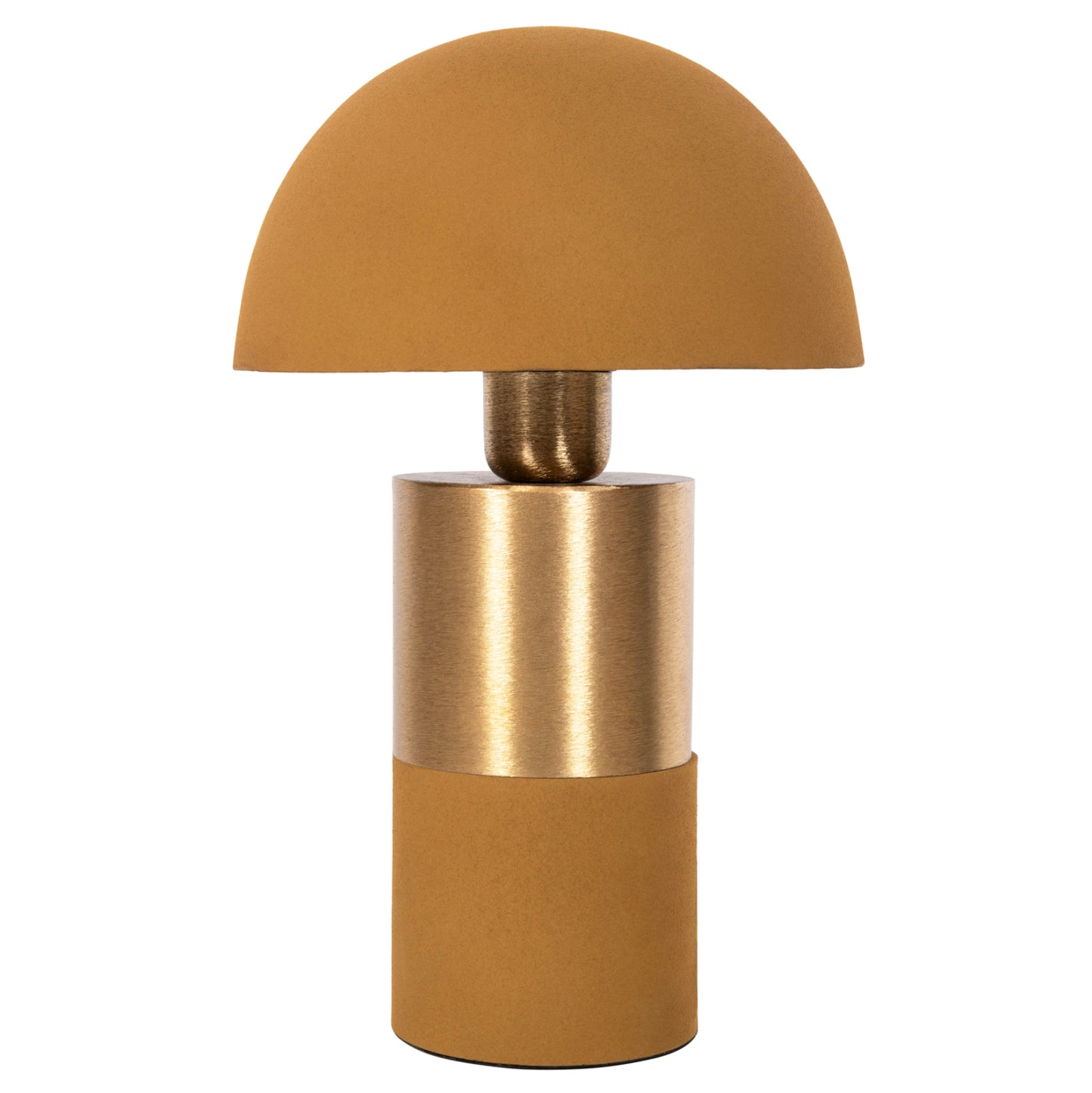 Table Lamp Pune Hm4254.10 Metal In Mustard-gold Φ20,5x32,5hcm.