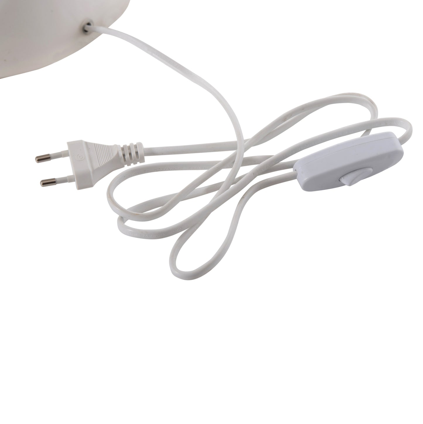 Table Lamp Smush Hm4258.03 Metal In White-rotating Cap Φ32,5x69hcm.