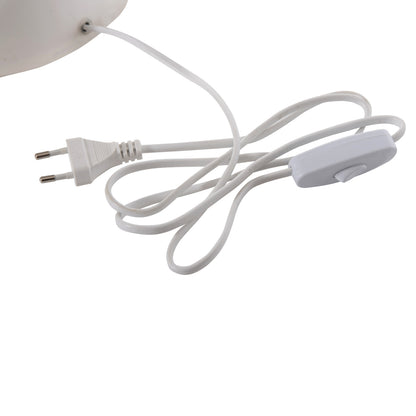 Table Lamp Smush Hm4258.03 Metal In White-rotating Cap Φ32,5x69hcm.
