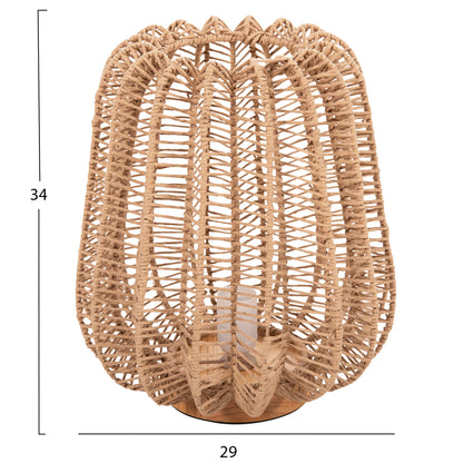 Table Lamp Paper Rope - Dia29ΧH34cm