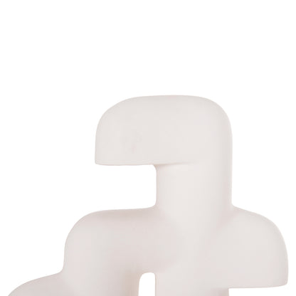Table Decorative Lamp Elbar Hm4698.02 Fiber Cement In White--[e14]--44x12x50hcm.