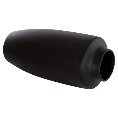 Ceramic Table Decor "galad" Hm4587.02 Black Matte Φ17,5x40hcm.