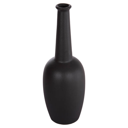 Ceramic Table Decor Elendil Hm4592.02 Black Matte Φ10x30hcm.