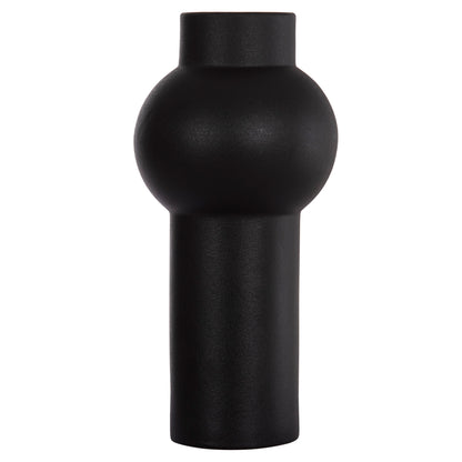 Ceramic Table Decor Scepter Hm4605.02 Matte Black Φ15x30hcm.