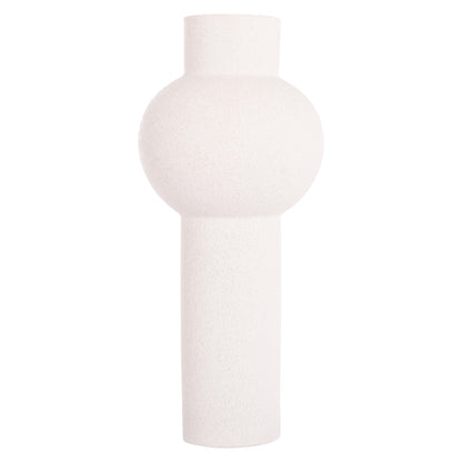 Ceramic Table Decor Scepter Hm4604.01 Off White With Crystallisation Φ17x39hcm.