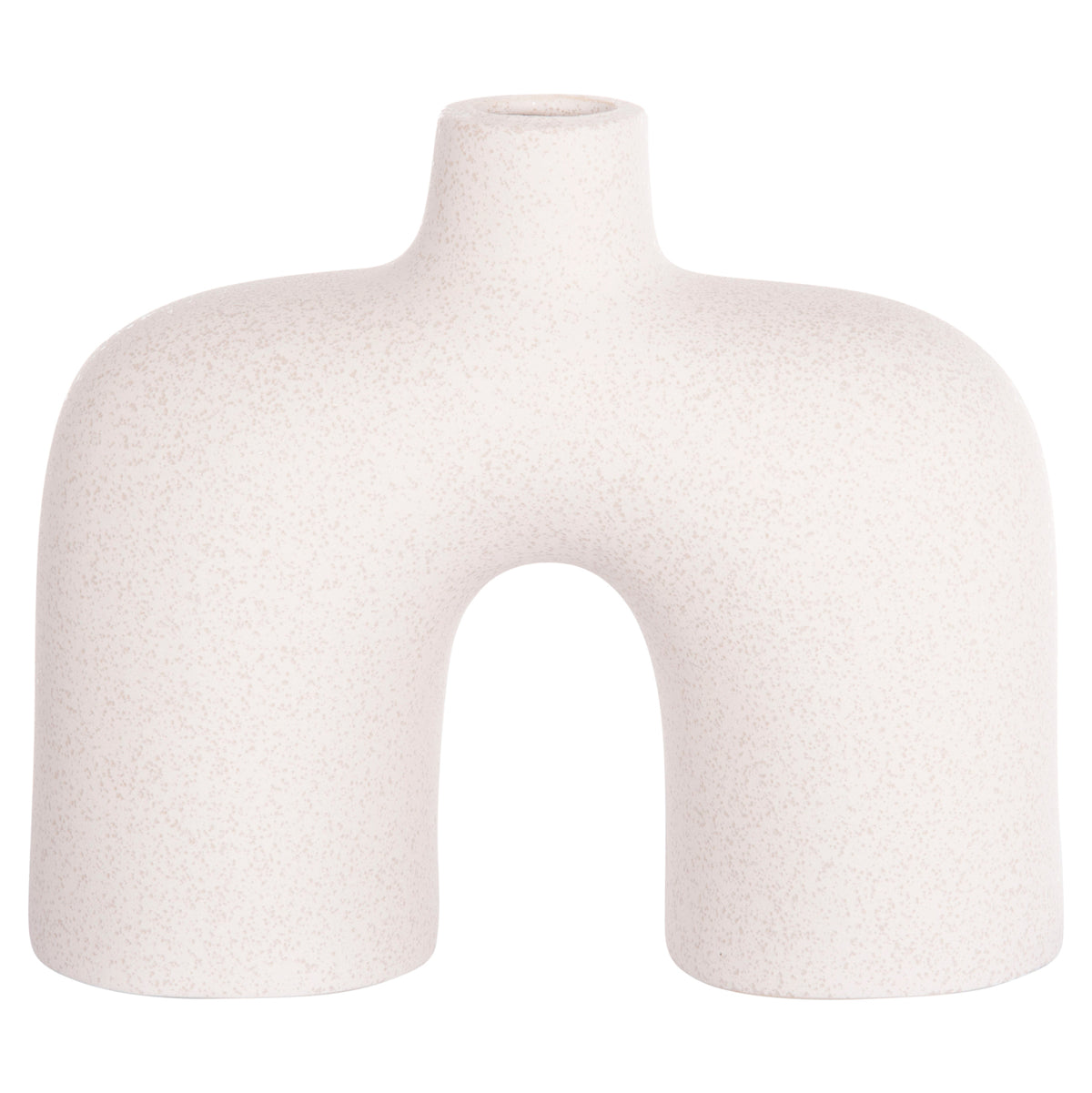 Ceramic Table Decor Isil Hm4600.01 Off White With Crystallisation 27x9.5x22.5hcm.