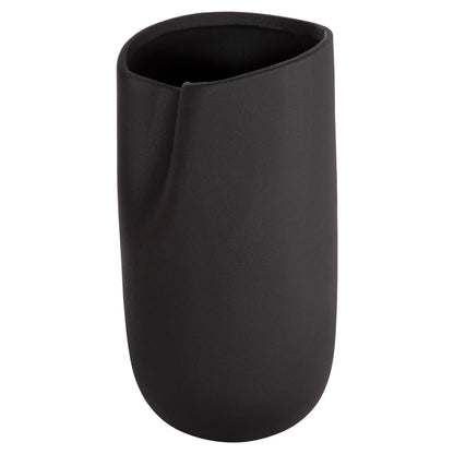 Ceramic Table Decor Glaze Hm4607.02 Matte Black 15,2x15x30hcm