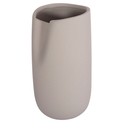Ceramic Table Decor Glaze Hm4607.03 Matte Grey 15,2x15x30hcm