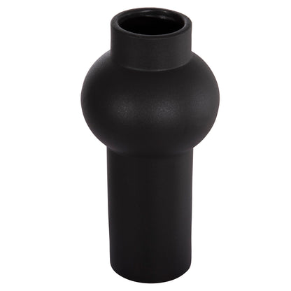 Ceramic Table Decor Scepter Hm4605.02 Matte Black Φ15x30hcm.