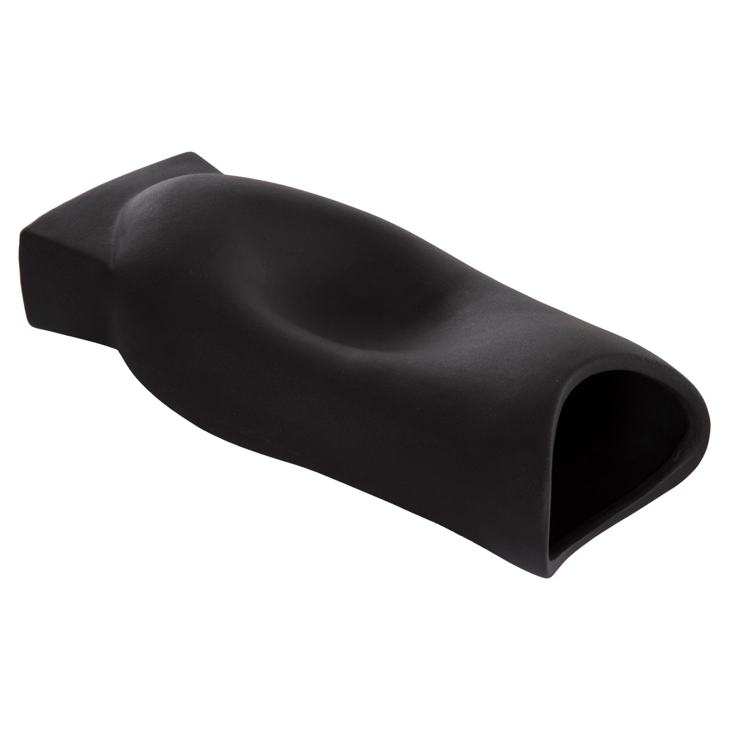 Ceramic Table Decor Series Glaze Hm4609.02 Matte Black 16.5x11x38hcm.