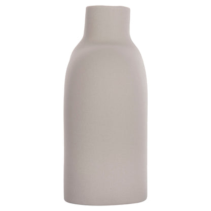 Ceramic Table Decor Isil Hm4600.03 Matte Grey  27x9,5x22,5h Cm.