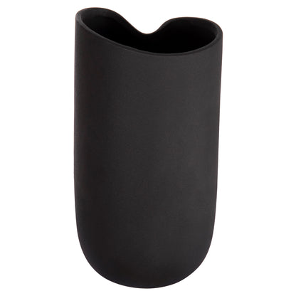 Ceramic Table Decor Glaze Hm4607.02 Matte Black 15,2x15x30hcm