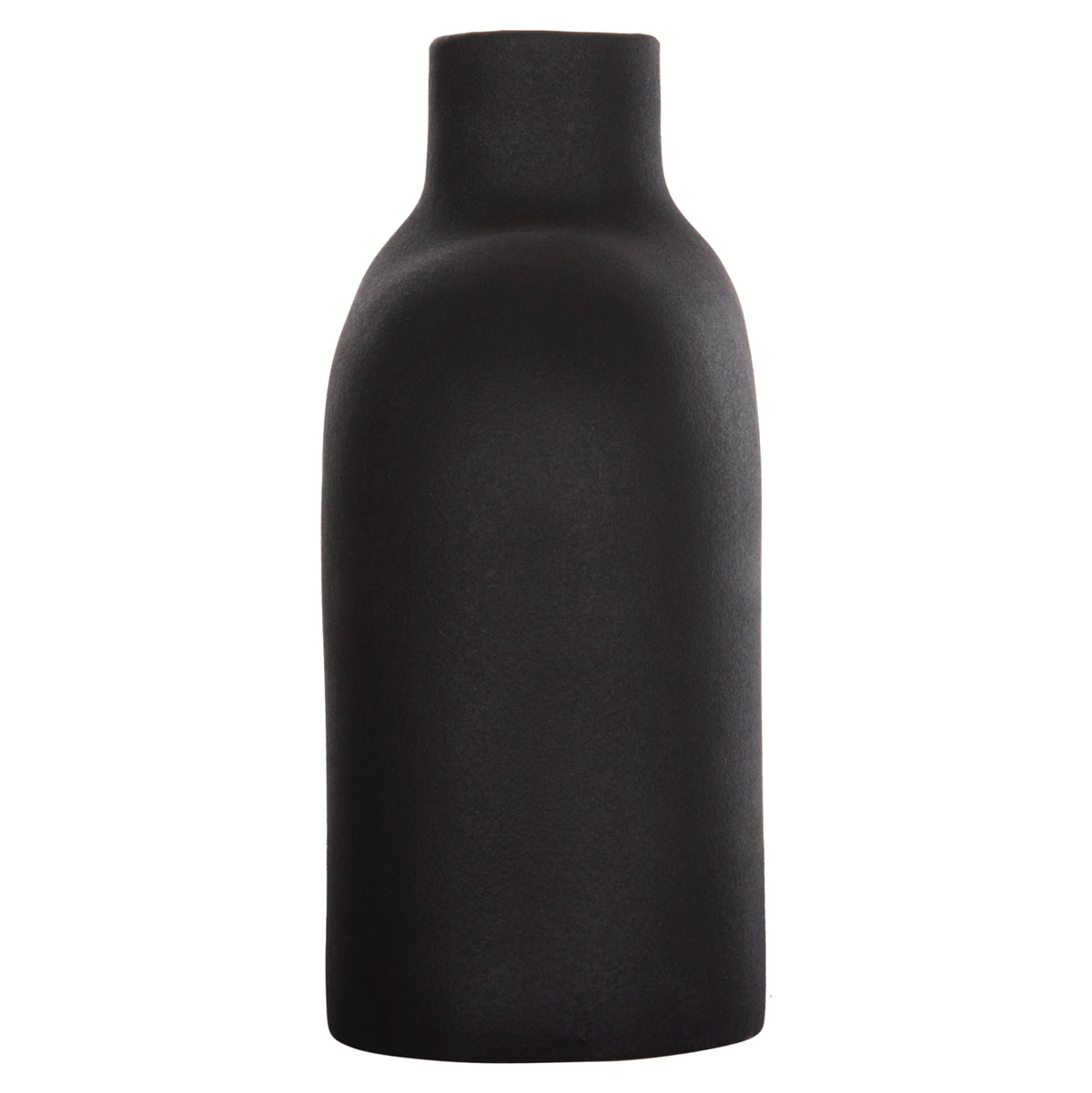 Ceramic Table Decor Isil Hm4600.02 Matte Black 27x9,5x22,5Η Cm.