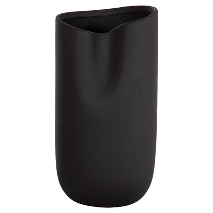 Ceramic Table Decor Glaze Hm4607.02 Matte Black 15,2x15x30hcm