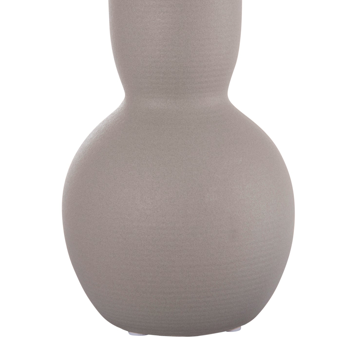 Ceramic Table Decor Galad Hm4616.02 Matte Grey Φ11x26hcm.