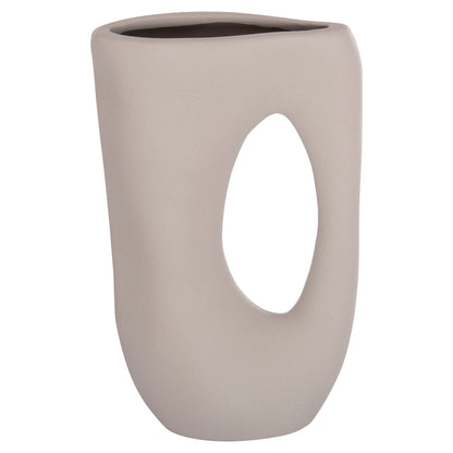 Ceramic Table Decor Sebor Hm4626.02 Matte Grey 21x8x35.5hcm.