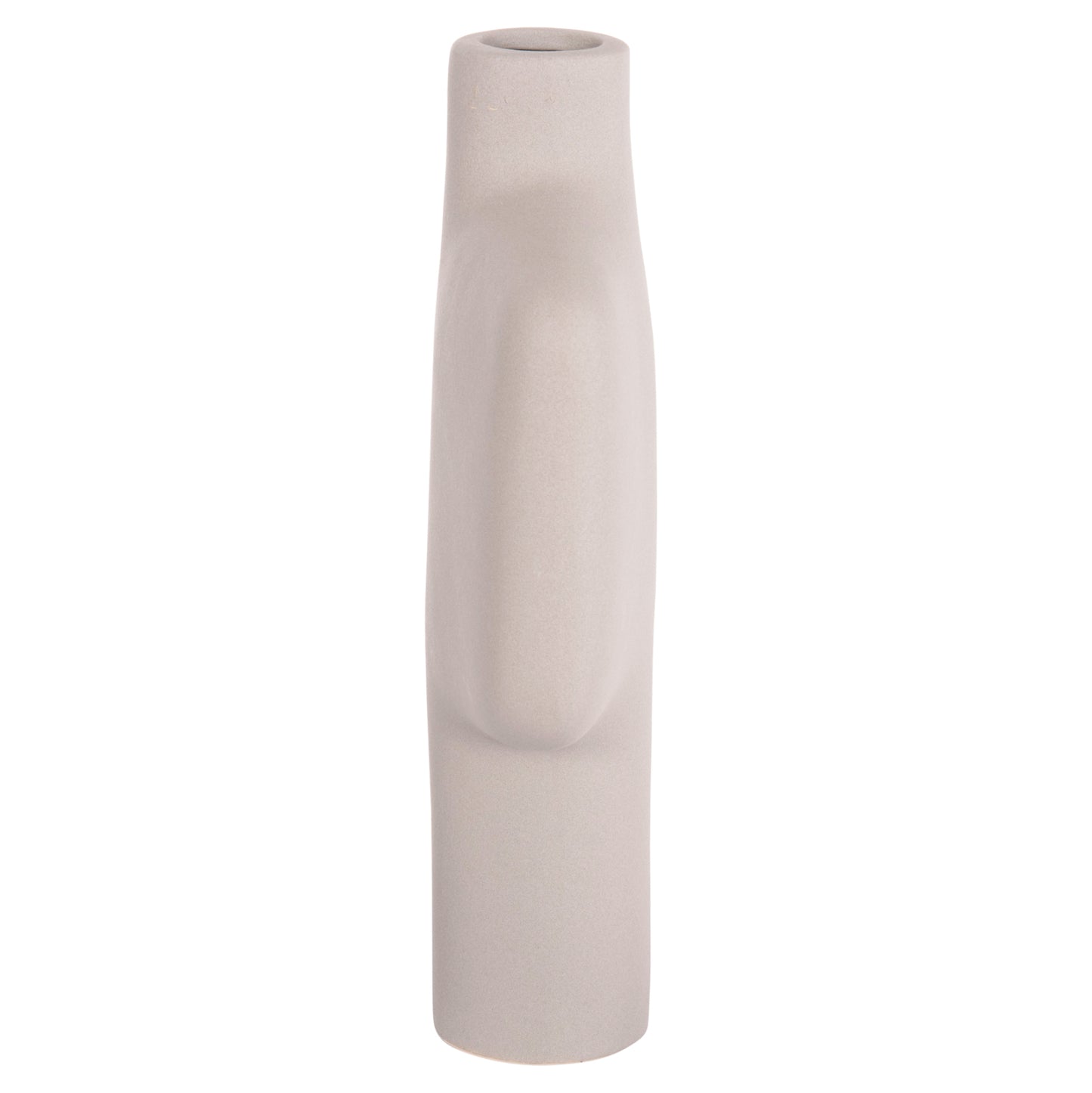 Ceramic Table Decor Series Arken Hm4622.03 Matte Grey 22x8x34.5hcm.
