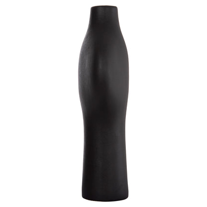 Ceramic Table Decor Series Arken Hm4621.02 Matte Black 18x8x32hcm.