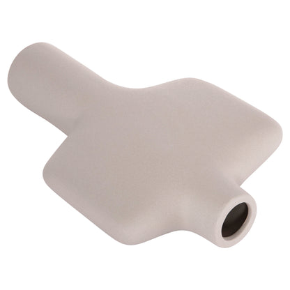 Ceramic Table Decor Series Arken Hm4622.03 Matte Grey 22x8x34.5hcm.