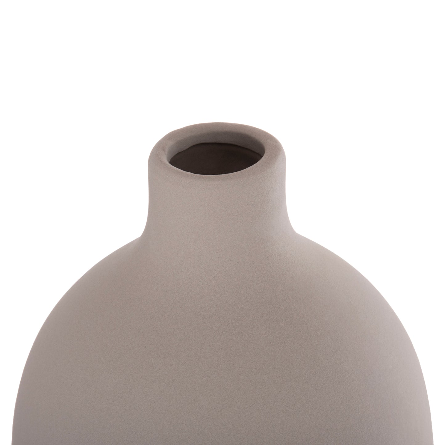 Ceramic Table Decor Galad Hm4624.03 Matte Grey Φ24x70hcm.