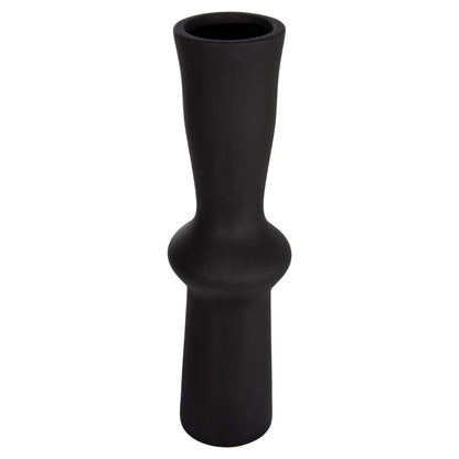 Ceramic Table Decor Scepter Hm4637.02 Matte Black Φ14x50hcm.
