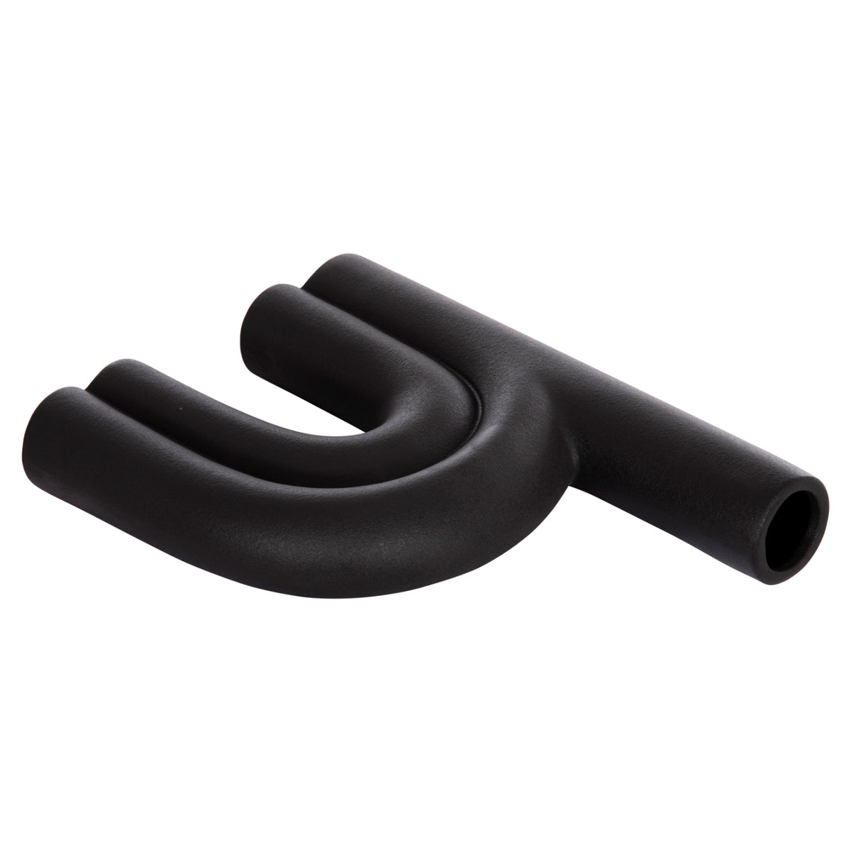 Ceramic Table Decor Arcon Hm4638.02 Matte Black 25,5x6x34h Cm.