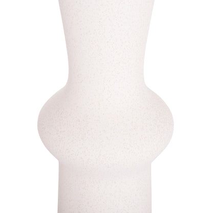 Ceramic Table Decor Scepter Hm4637.01 Off White With Crystallization Φ14x50hcm.