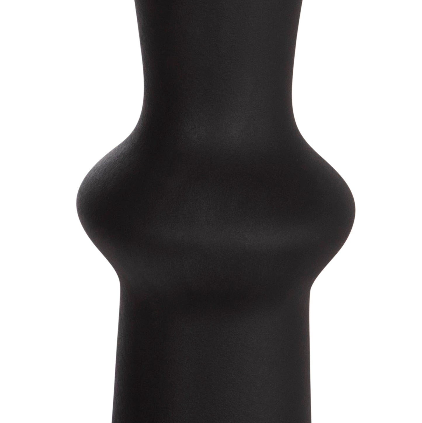 Ceramic Table Decor Scepter Hm4637.02 Matte Black Φ14x50hcm.