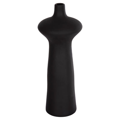 Ceramic Table Decor Scepter Hm4636.02 Matte Black Φ18x49hcm.