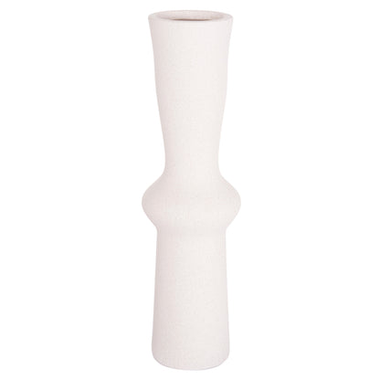 Ceramic Table Decor Scepter Hm4637.01 Off White With Crystallization Φ14x50hcm.