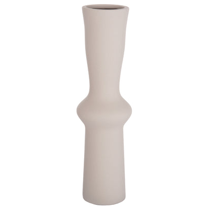 Ceramic Table Decor Scepter Hm4637.03 Matte Grey Φ14x50hcm.