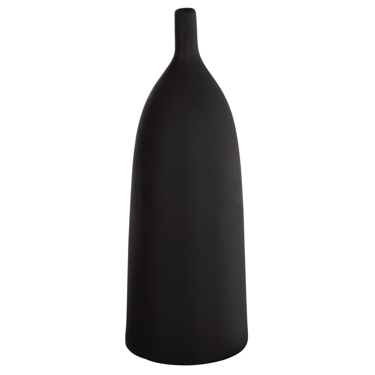 Ceramic Table Decor Galad Hm4633.02 Black Matte Φ18x49h Cm.