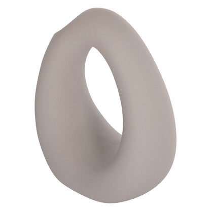 Ceramic Table Decor Ellipto Hm4644.03 Matte Grey 16.5x9x20.3hcm.