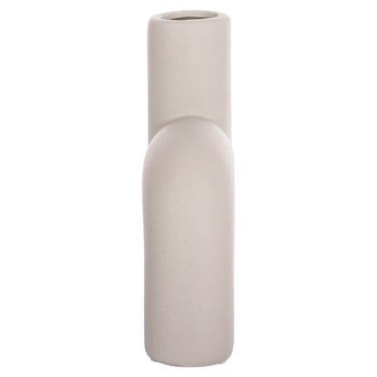 Ceramic Table Decor Arcon Hm4640.03 Matte Grey 19x7x24hcm.
