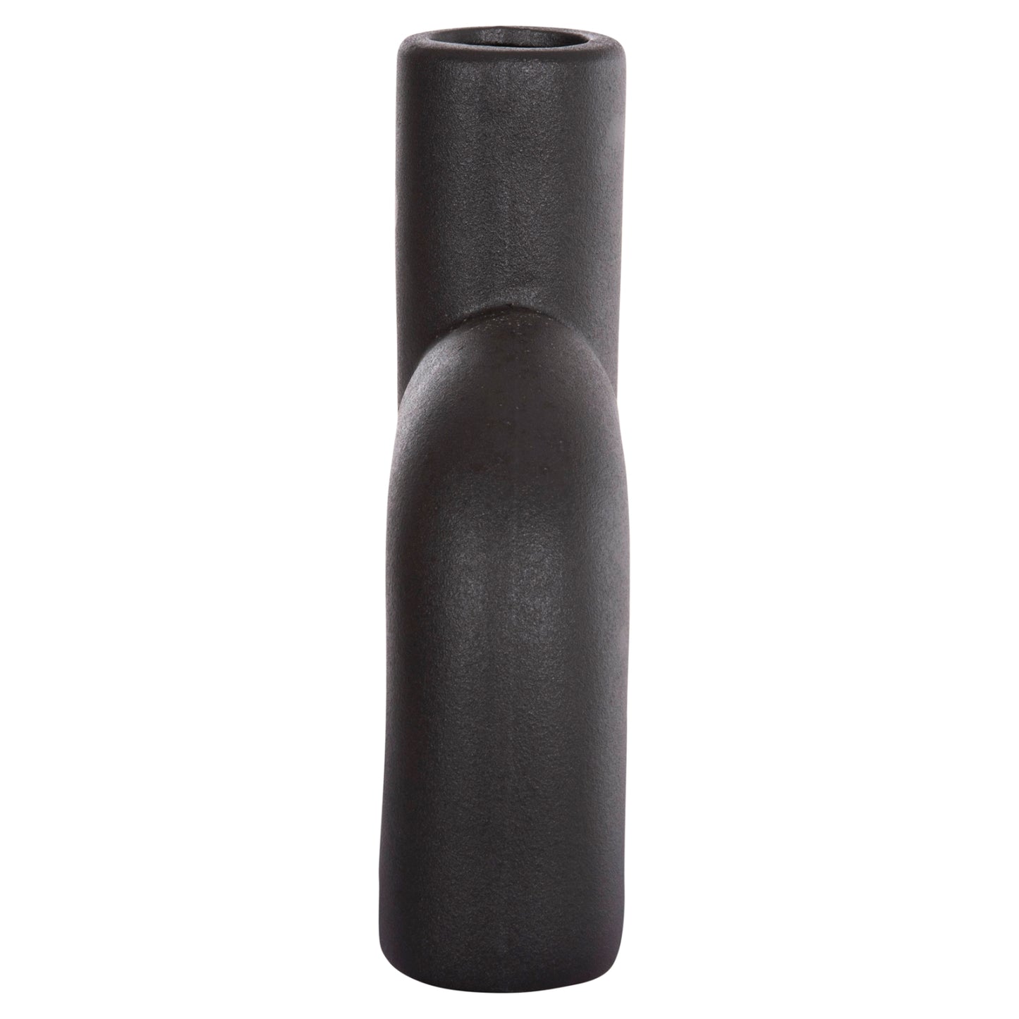 Ceramic Table Decor Arcon Hm4640.02 Matte Black 19x7x24hcm.