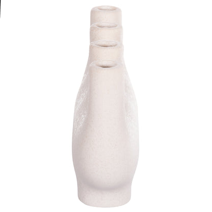 Ceramic Table Decor Mani Hm4641.01 Off White With Crystallisation 21x6x13hcm.