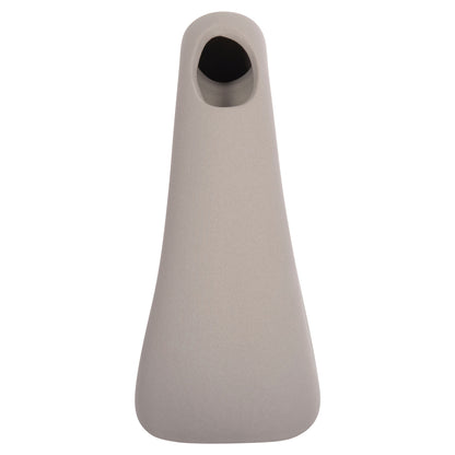 Ceramic Table Decor Ellipto Hm4644.03 Matte Grey 16.5x9x20.3hcm.