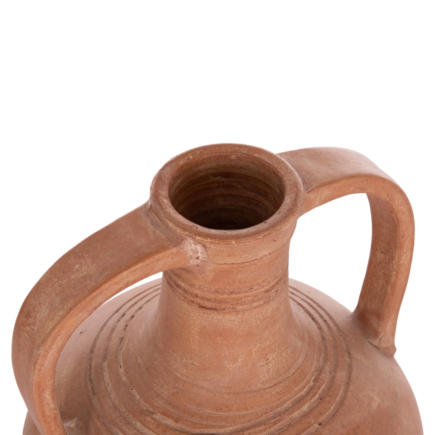 Decorative Vase (amphora) Feax Hm4676.08l Terracota In Natural--35x35x58hcm.