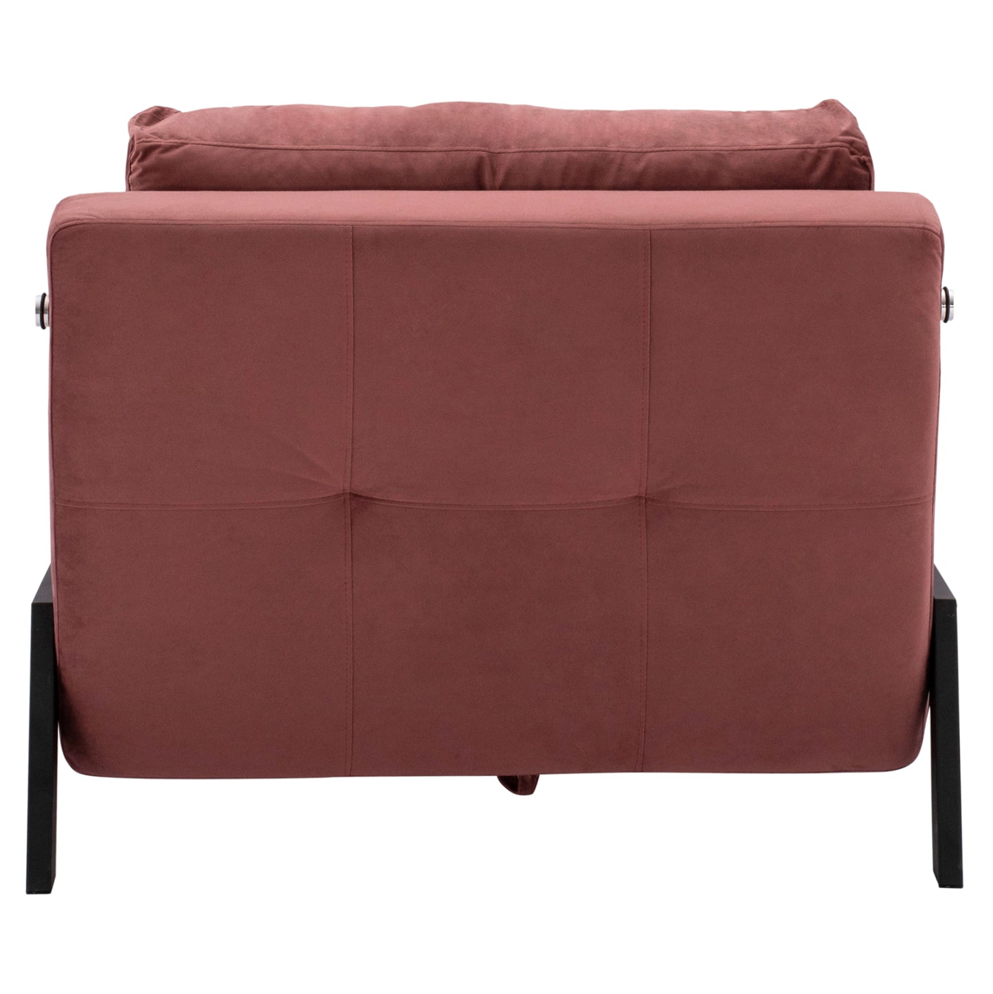Hm3078.12 Armchair/bed Constance, Dusty Pink Velvet 95x92x66y Cm.
