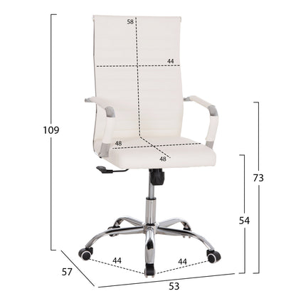 Student Set 3pcs Hm11206 Study Desk-bookcase-office Chair---white